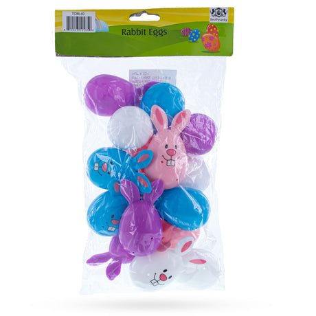 Shop Sweet Bunny Surprise: Set of 16 Fillable Rabbit-Shaped Plastic Easter Eggs, 3.25 Inches. Buy Easter Eggs Plastic Solid Color Multi Oval Plastic for Sale by Online Gift Shop BestPysanky fillable plastic eggs, plastic eggs,  plastic eggs fillable, easter eggs bulk, plastic eggs for toys, Easter decor, plastic eggs easter, egg hunt, Easter decorations, decorative