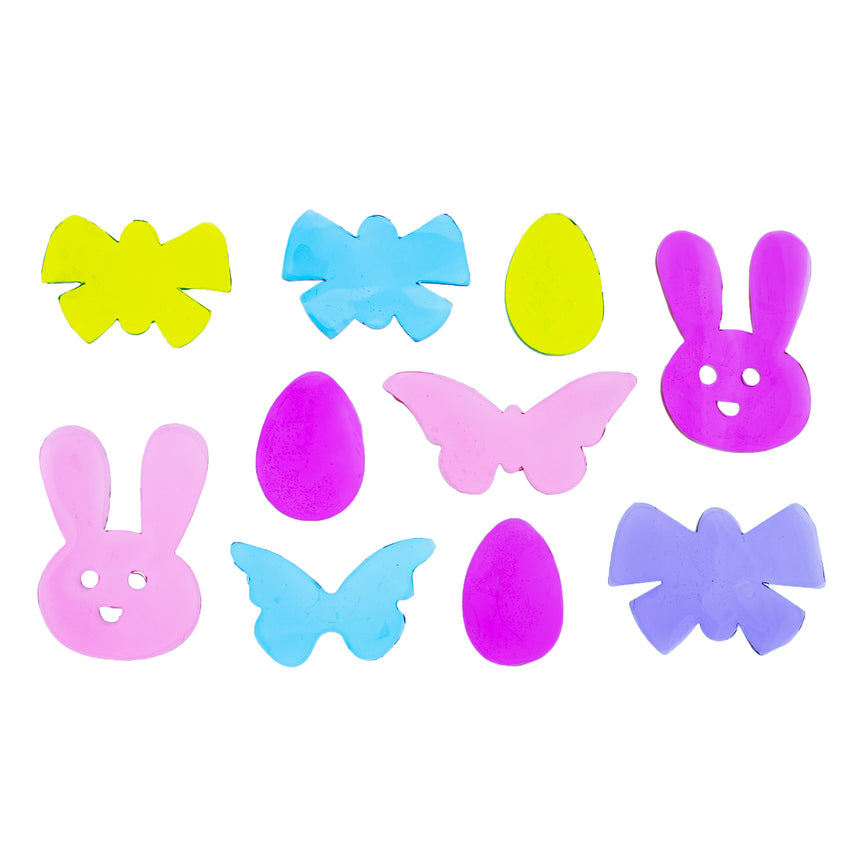 Plastic Easter-Themed Window Clings: Bring Joy to Your Windows in Multi color