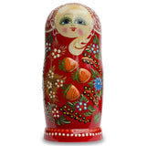 BestPysanky online gift shop sells stackable matryoshka stacking toy babushka Russian authentic for kids little Christmas nested matreshka wood hand painted collectible figurine figure statuette