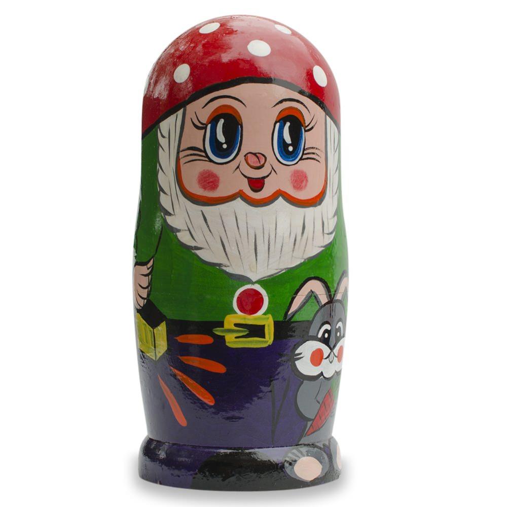 BestPysanky online gift shop sells stackable matryoshka stacking toy babushka Russian authentic for kids little Christmas nested matreshka wood hand painted collectible figurine figure statuette