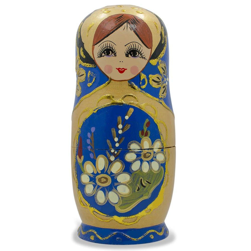 BestPysanky online gift shop sells stackable matryoshka stacking toy babushka Russian authentic for kids little Christmas nested matreshka wood hand painted collectible figurine figure statuette